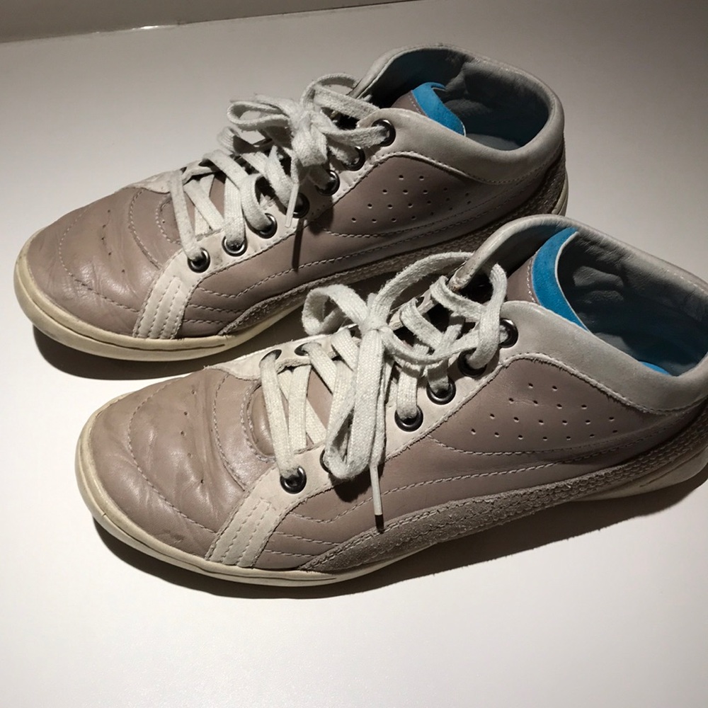 Puma Mid-Top Leather & Suede Sneakers (Vintage)